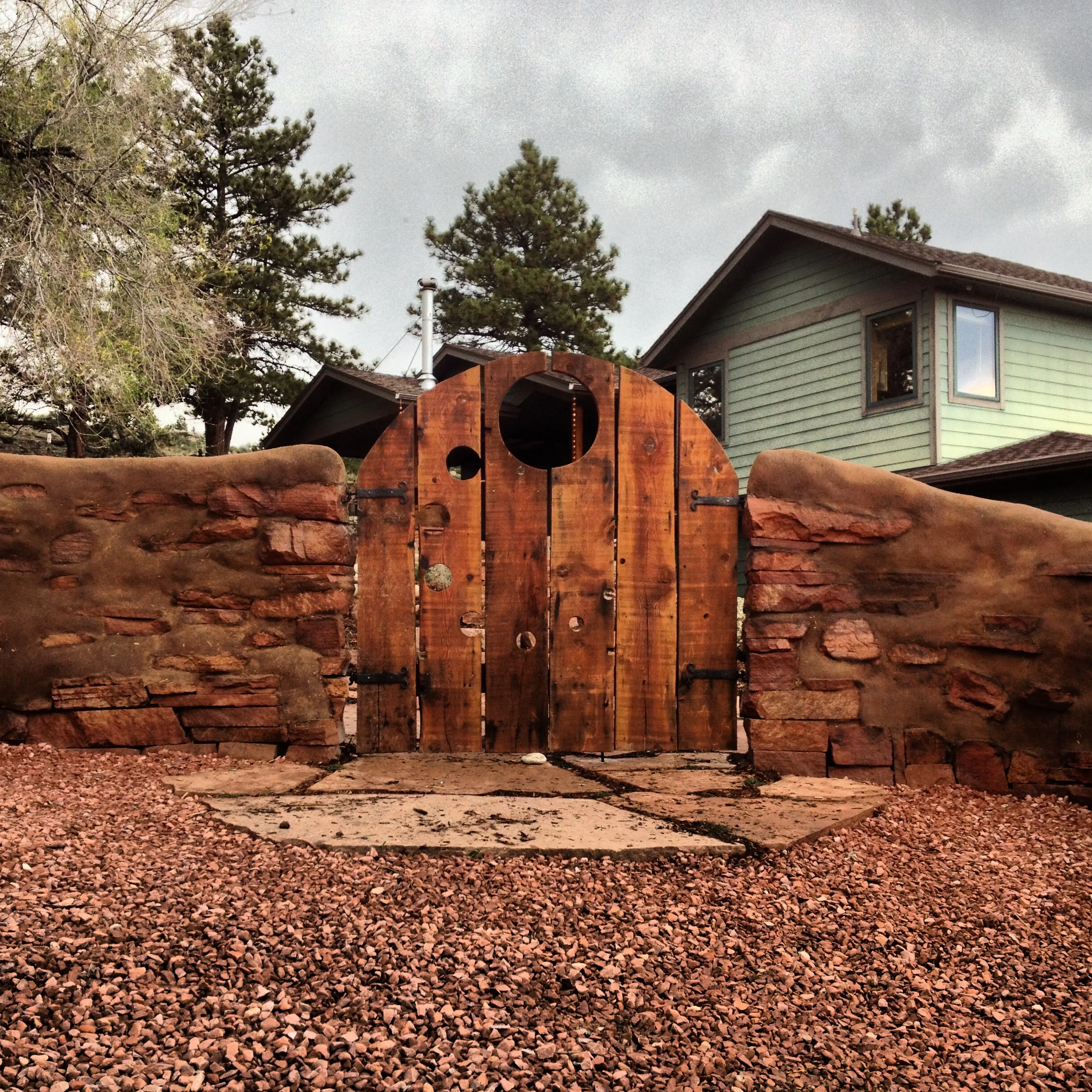 Reclaimed Wood Gate