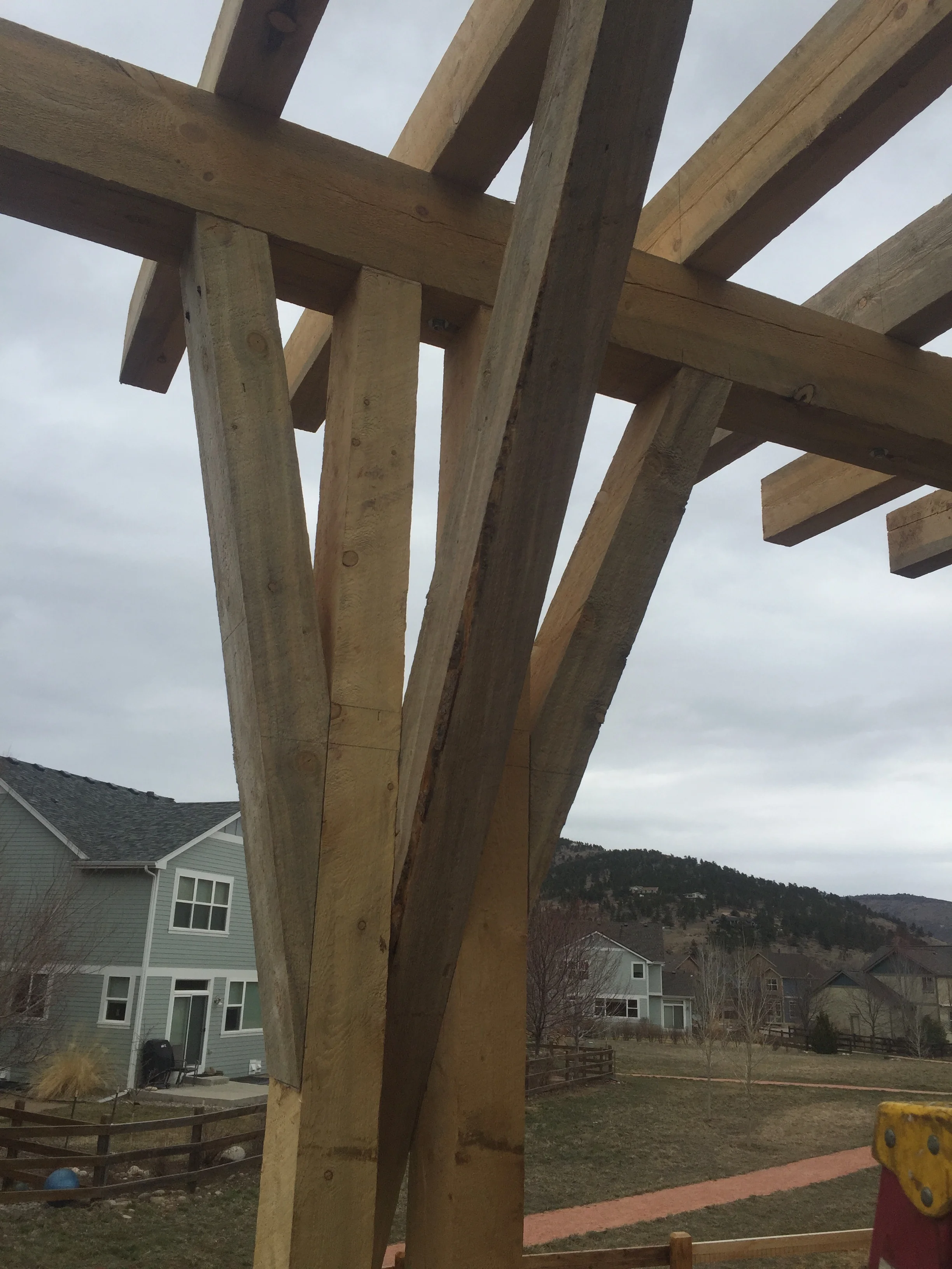 Timber Framed Pergola