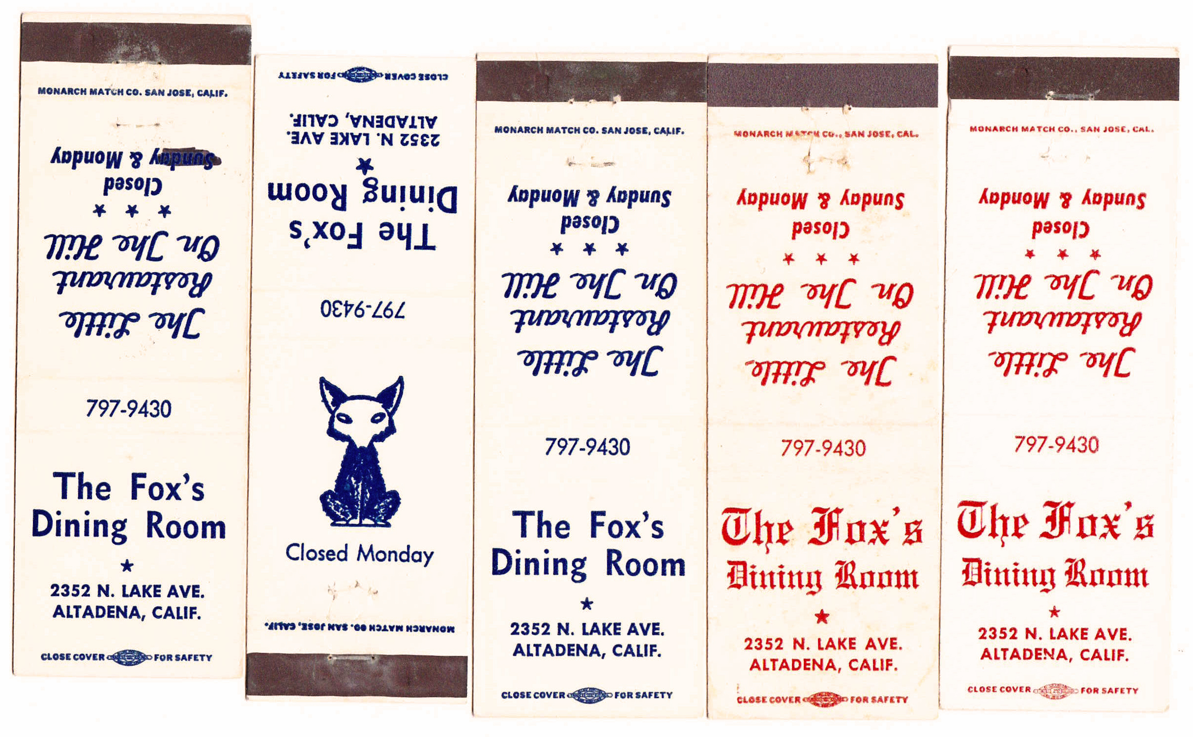 Fox Matchbooks.jpg