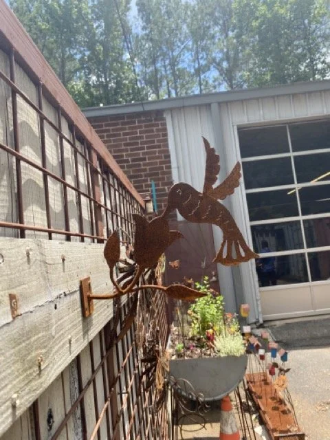 Hummingbird Garden Yard Art