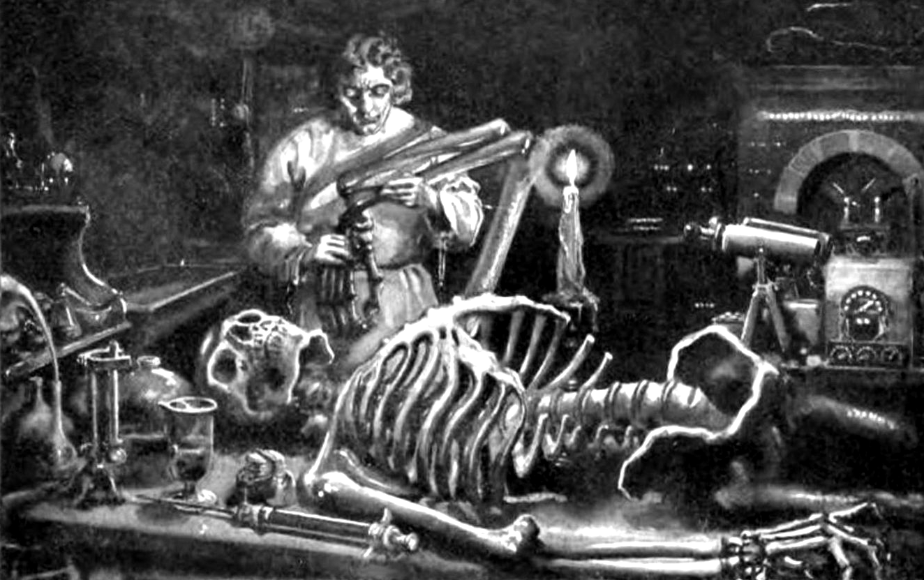 Mary Shelley's Frankenstein. Public domain image.