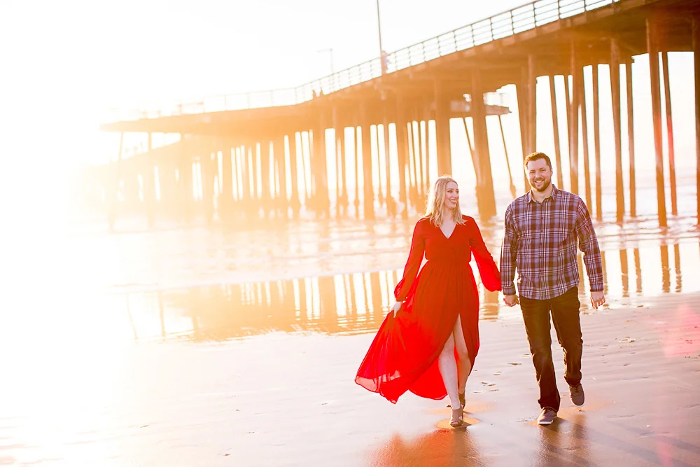 San Luis Obispo to Pismo Beach Engagement - Jennifer & Josh