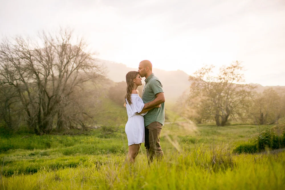 Johnson Ranch Trail Engagement - Cambria & Bo