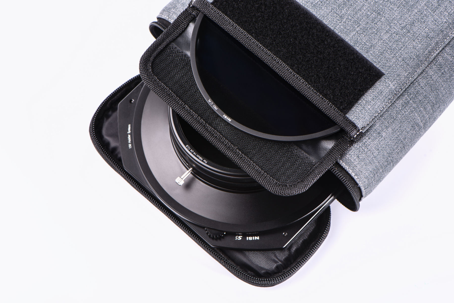NiSi 150mm System Filter Pouch Hold up to 8 pcs 150mm-wide or S5 Circular Filters