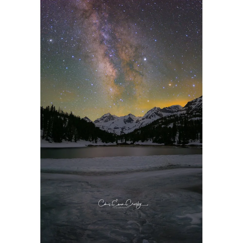 Frosty Milky Way