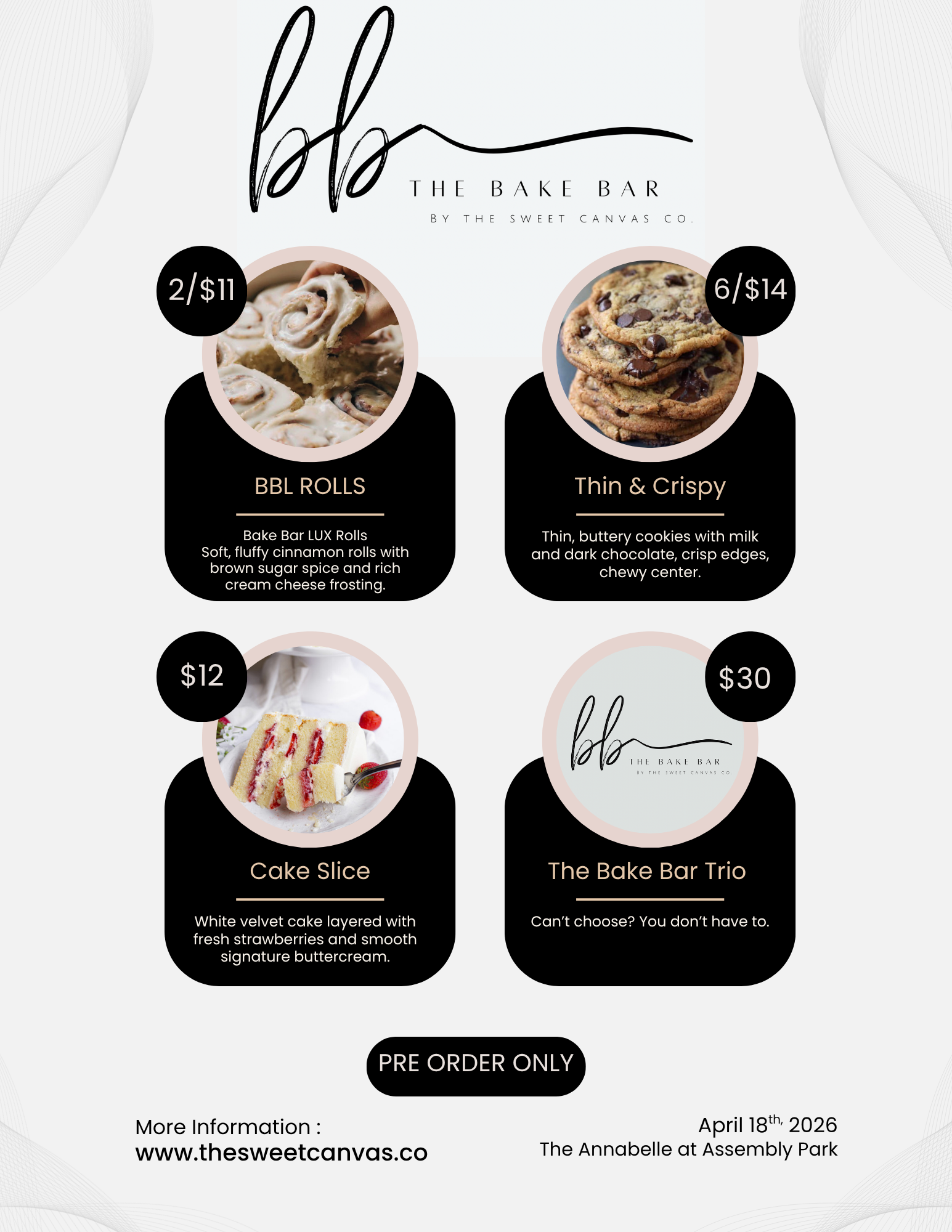 A curated dessert experience — warm, indulgent classics and elevated sweet treats made fresh, beautifully crafted, and designed to impress with every bite. - 2.png