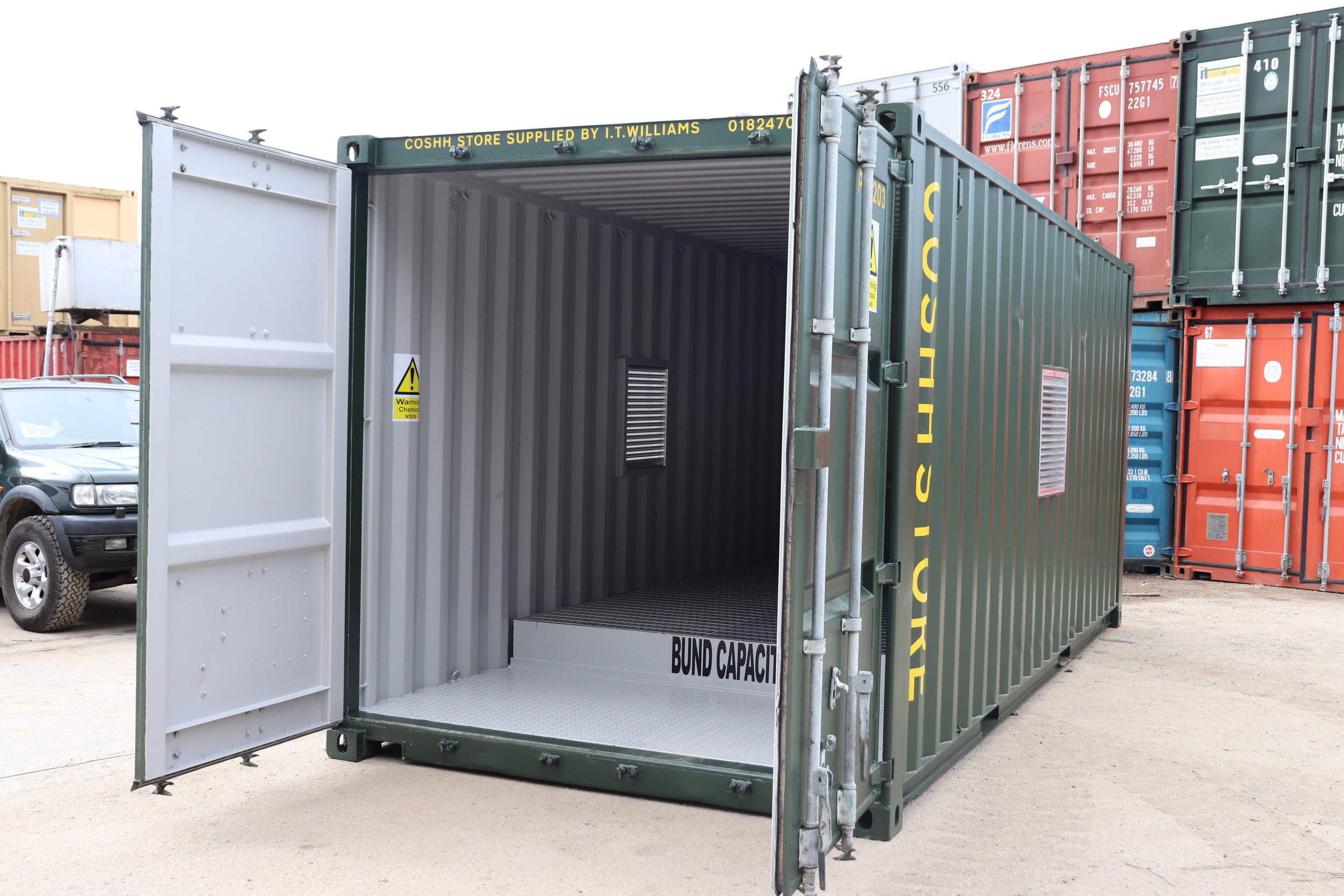 COSHH CONTAINERS — I T Williams Company Limited