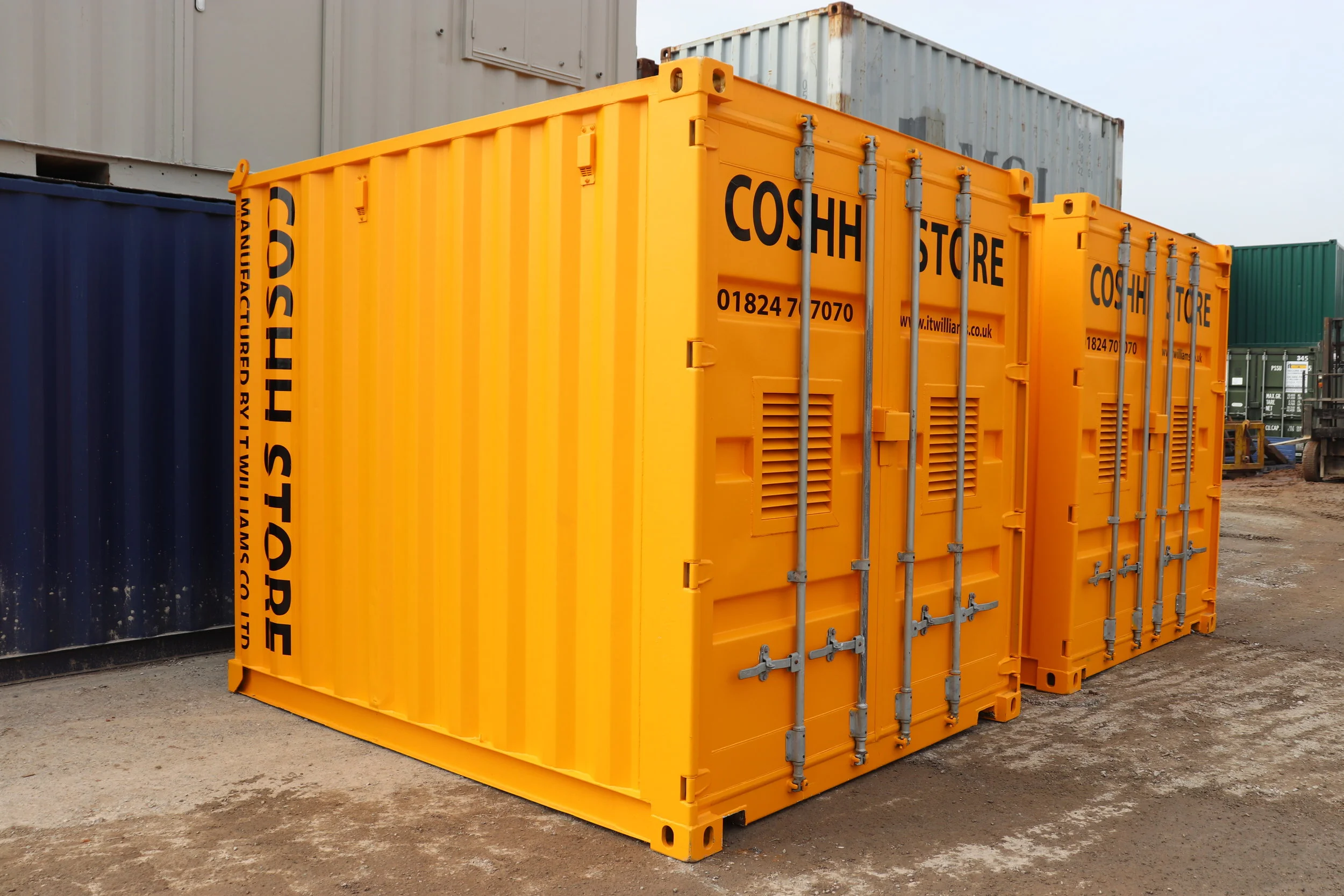 COSHH CONTAINERS — I T Williams Company Limited