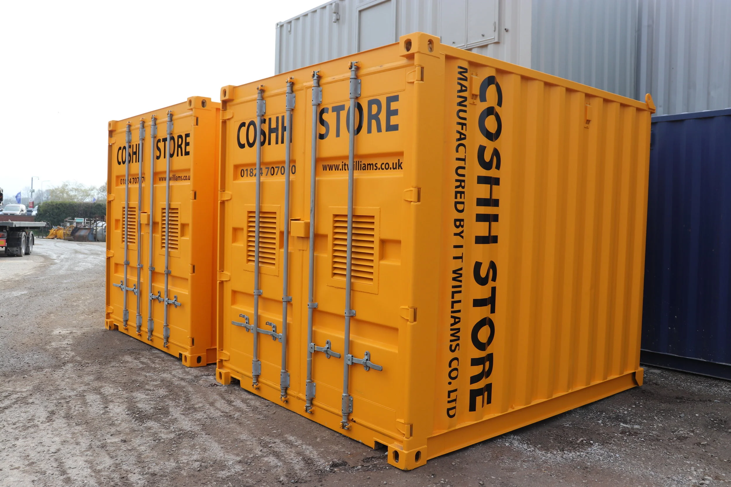 COSHH CONTAINERS — I T Williams Company Limited