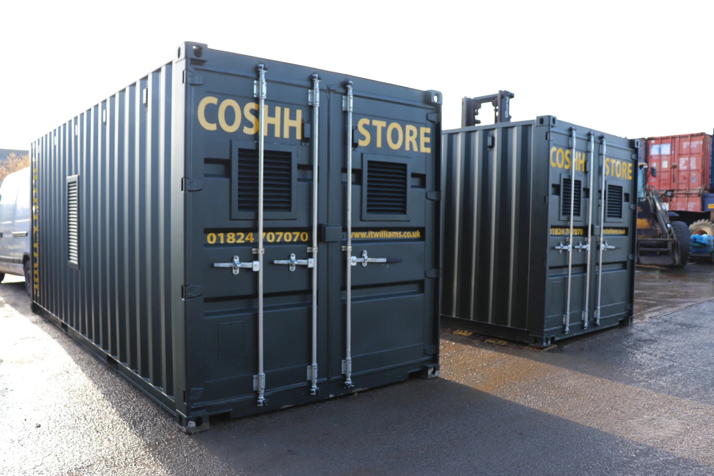 COSHH CONTAINERS — I T Williams Company Limited