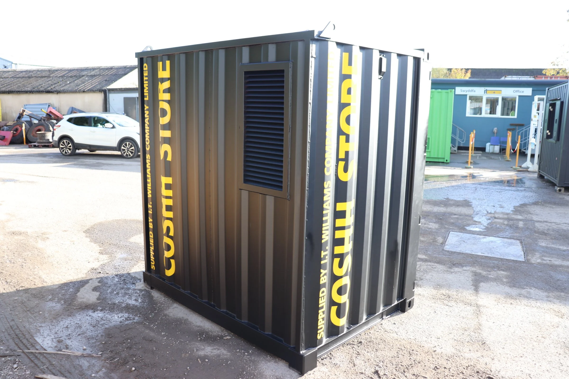 *COSHH52* 8X5 Fully Bunded COSHH Container — I T Williams Company Limited