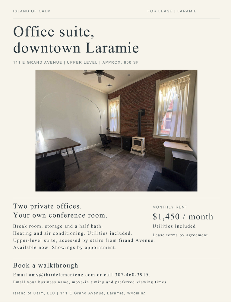 Upper Level Suite for Rent