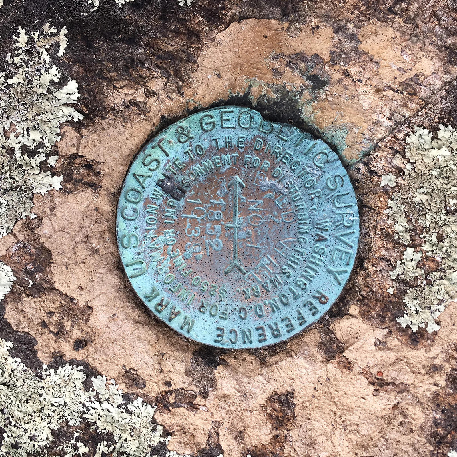 Fishkill Ridge Geodetic Survey Marker.jpg
