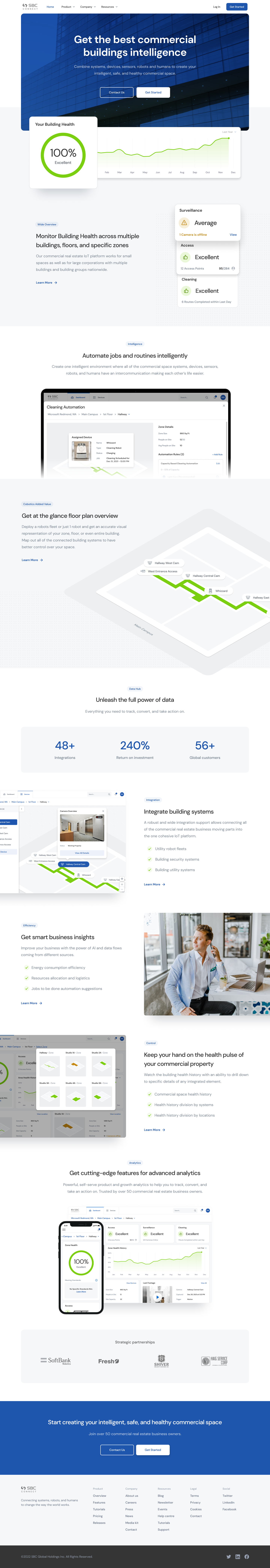 Landing page