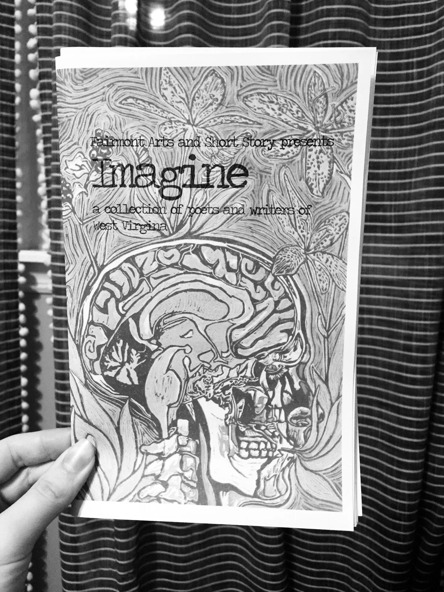 The zine, available at the brewery! (Make sure to put a dollar in the tip jar for it!)