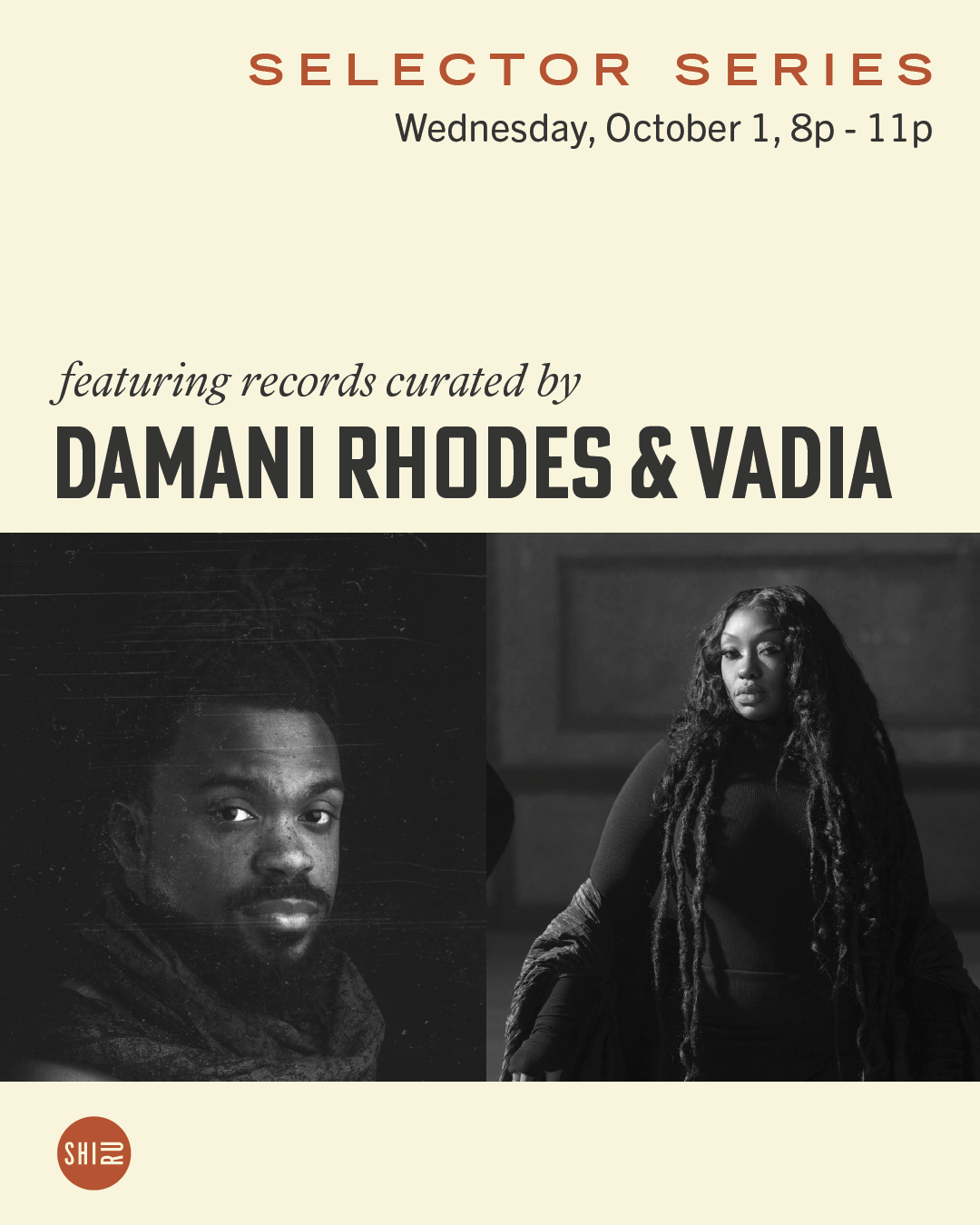 Selector Series feat. Damani Rhodes and VADIA