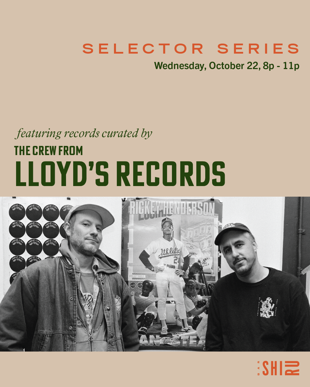 Selector Series feat. the crew from Lloyd's Records