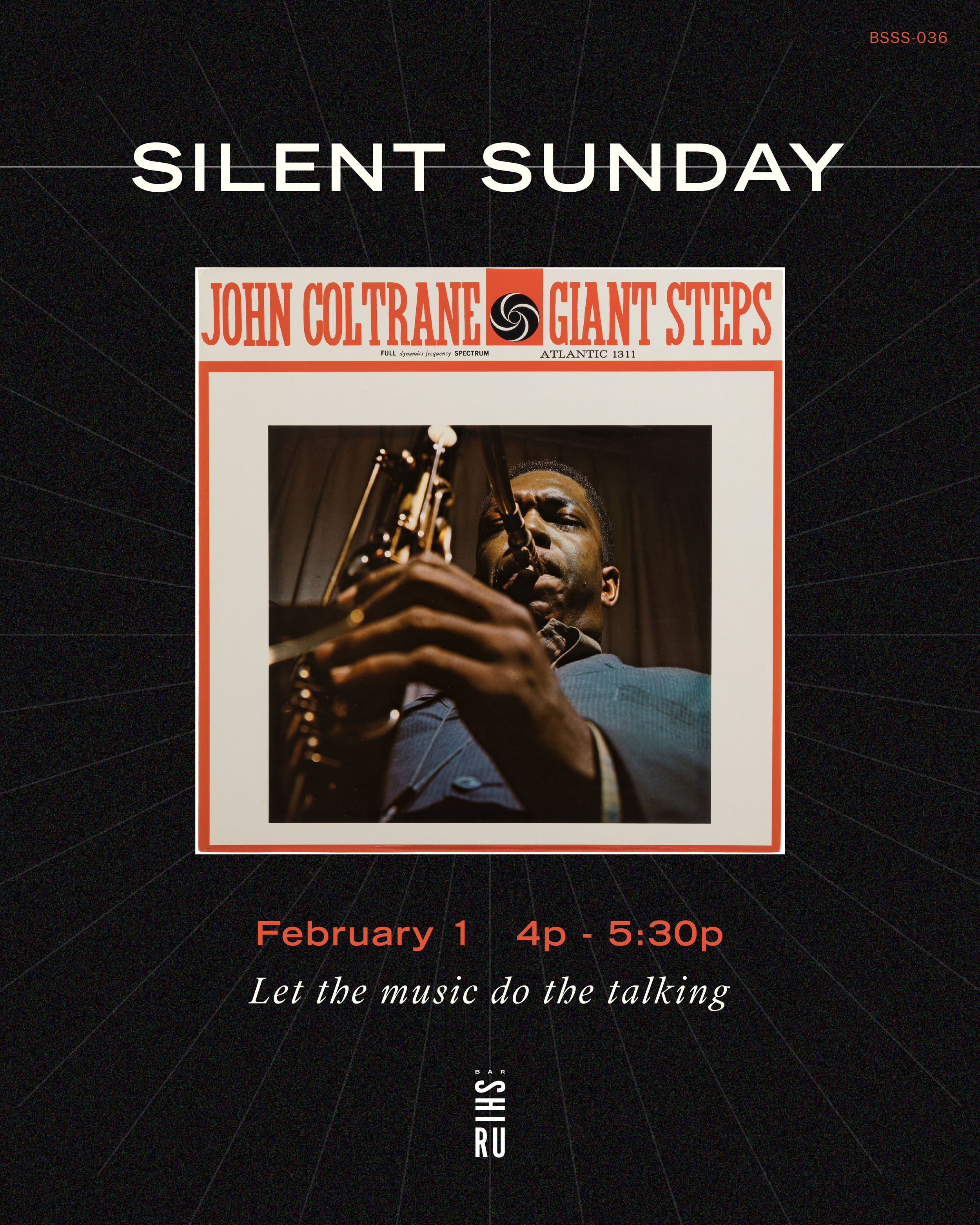 Silent Sunday 036: John Coltrane "Giant Steps"