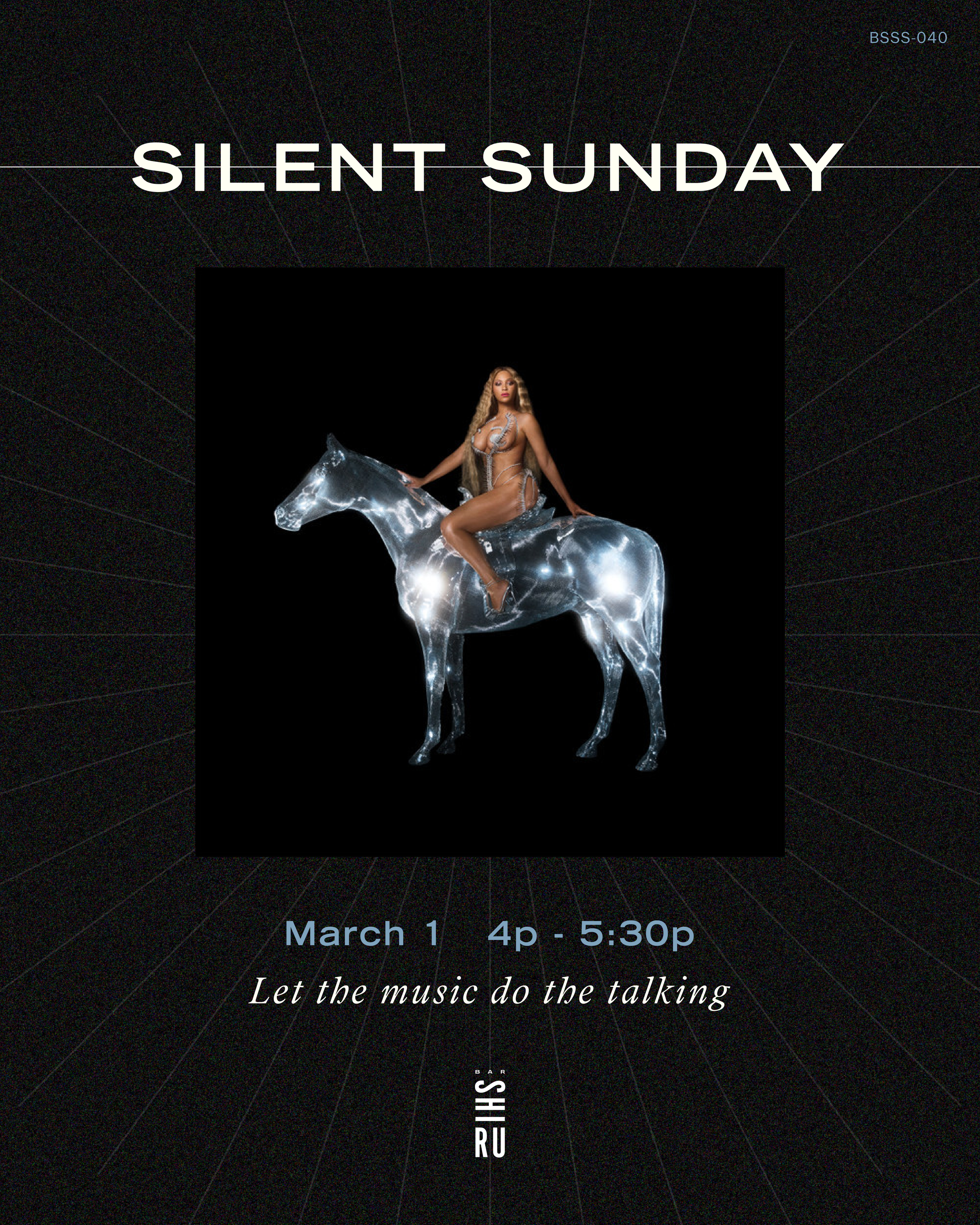 Silent Sunday 040: Beyonce "Renaissance"