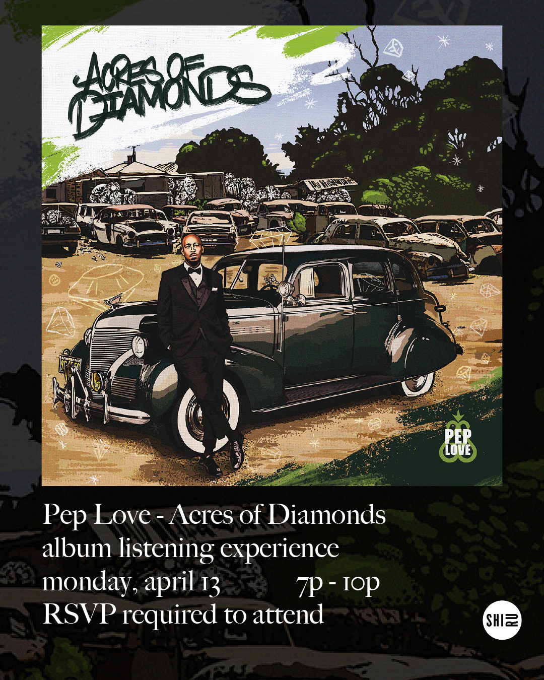 Pep Love "Acres of Diamonds" Album Listening Experience