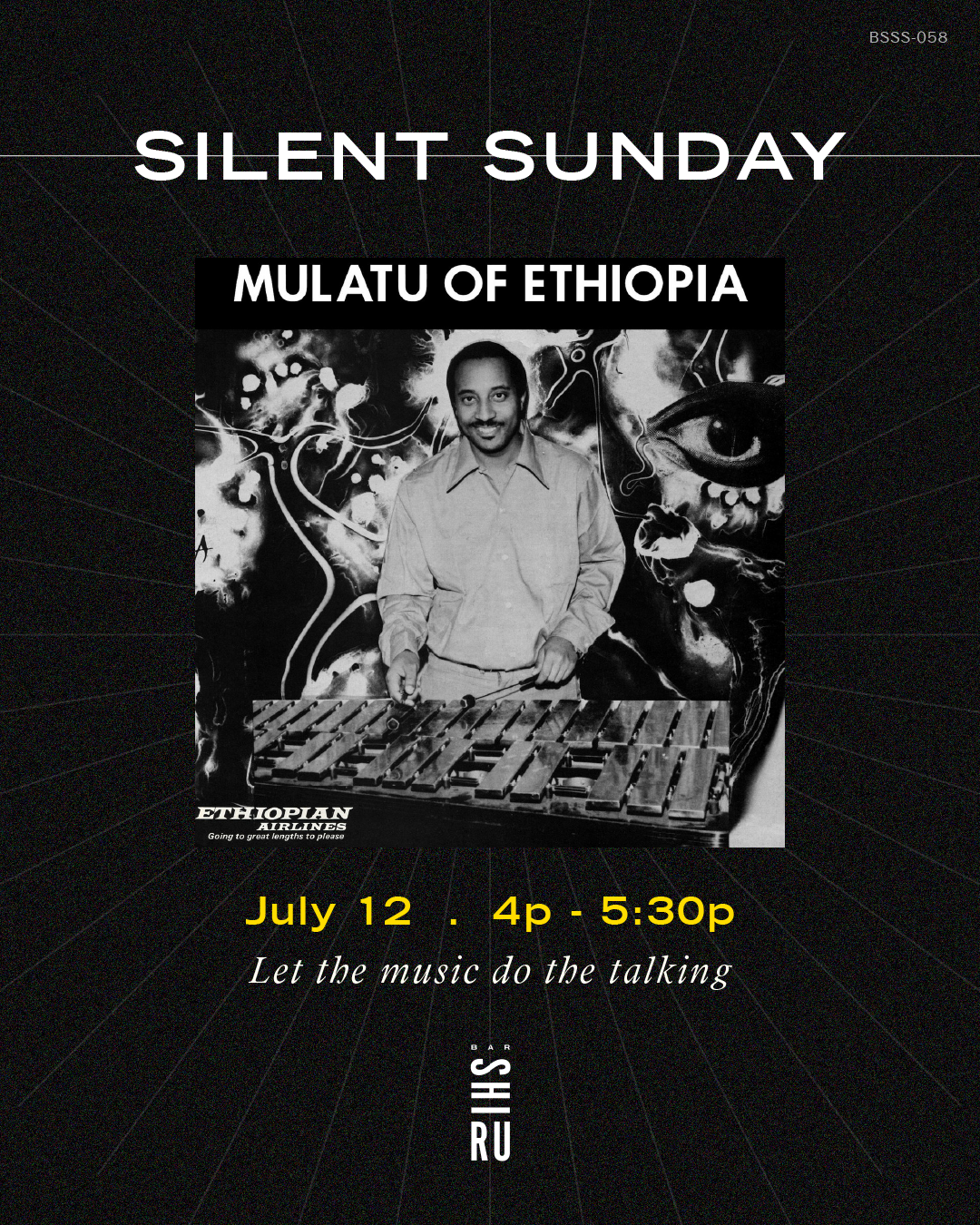 Silent Sunday 058: Mulatu Astatke "Mulatu Of Ehtiopia"