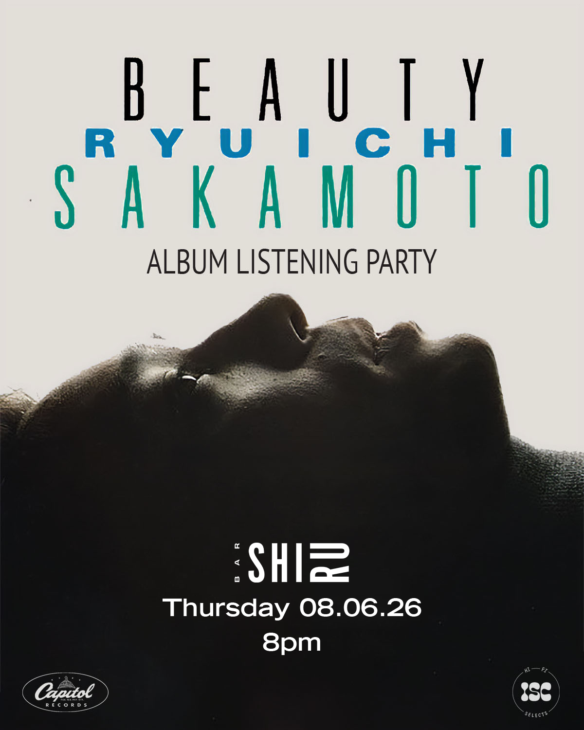 Ryuichi Sakamoto "Beauty" Listening Party