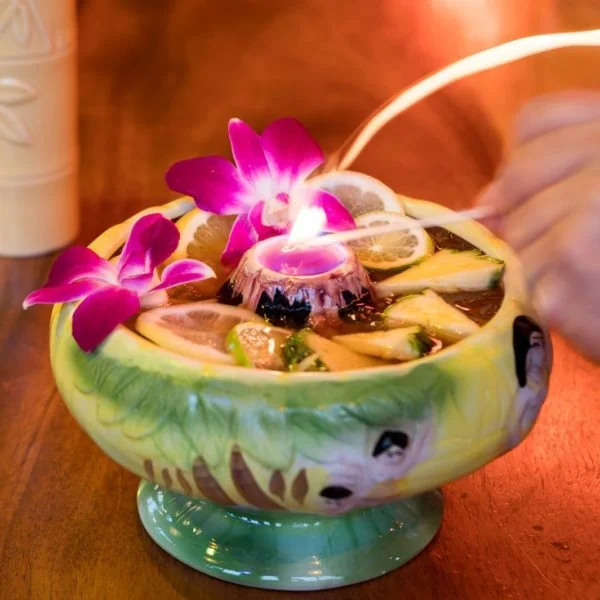 The Kon-Tiki promises a good time in a glass or bowl. Drinkers choice.