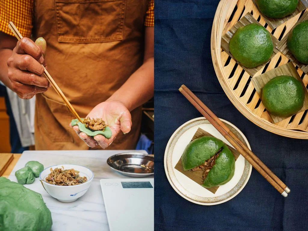 Edible Excursions guide Henry Hsu shares tips on his DIY dumplings. Photo: Danielle Tsi, Tapestry Suppers .