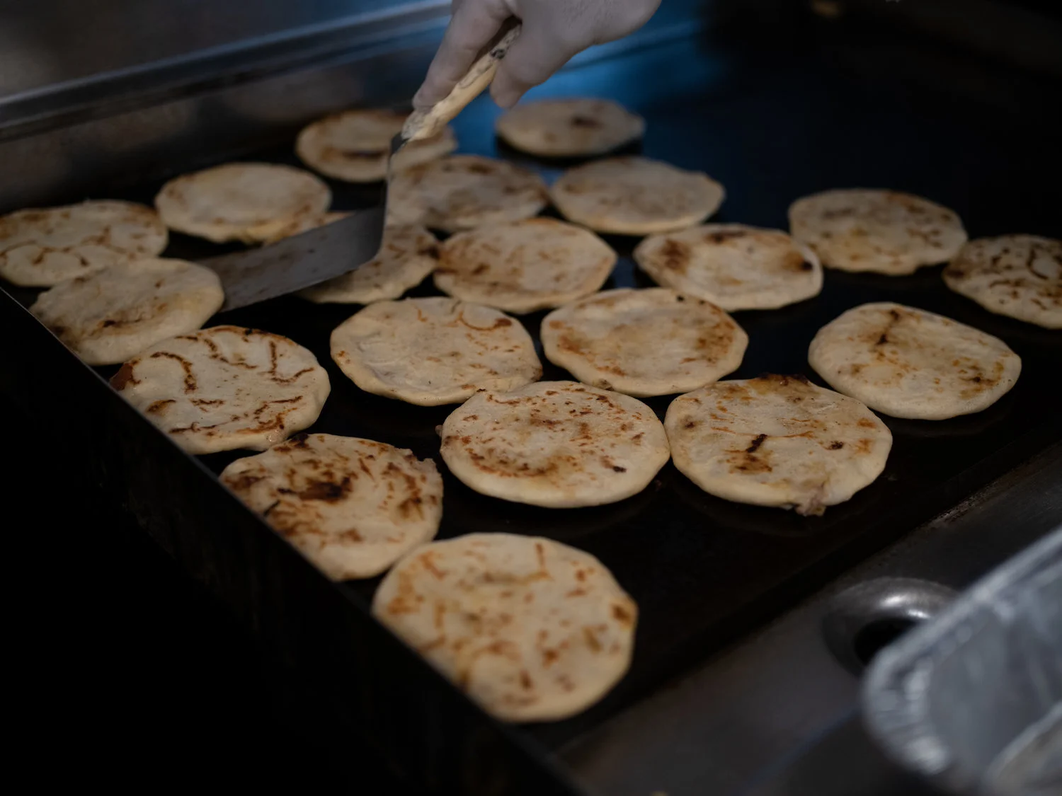 Pupusas from our partners at D’Maize.