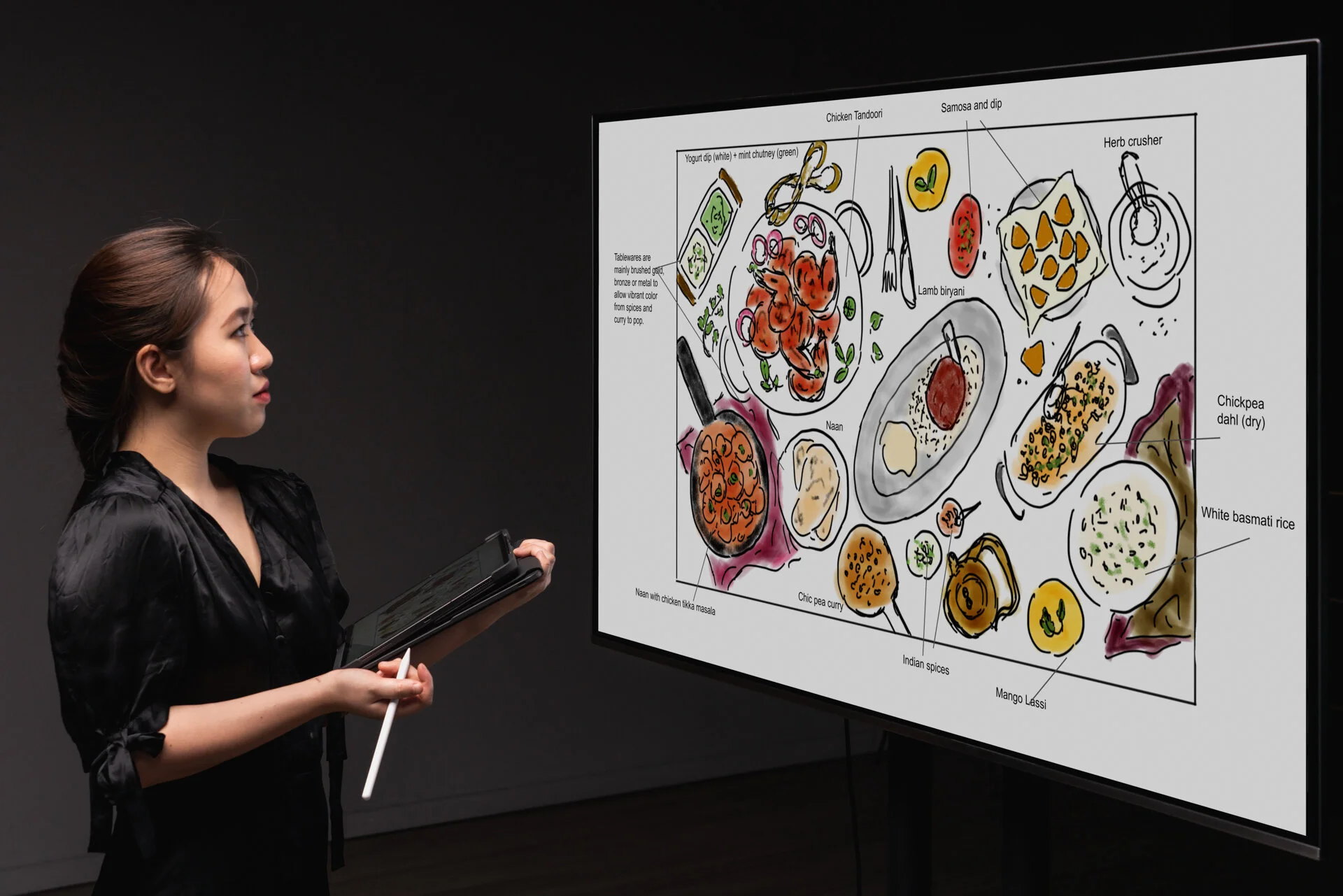 Art direction and concept development for commercial food photography & food styling campaign in Singapore.