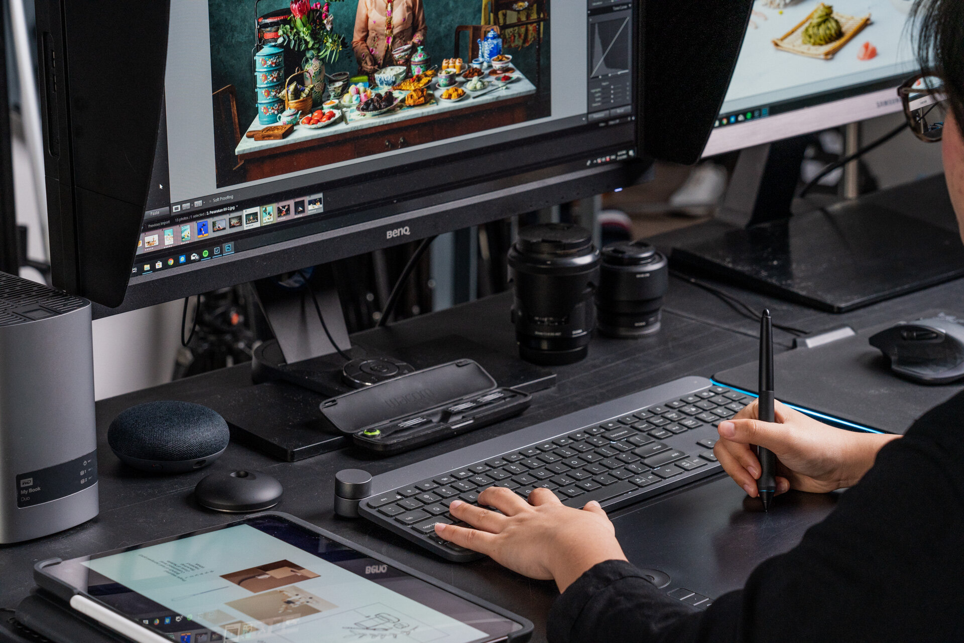 Post-production and digital retouching for commercial food photography and food styling campaign in Singapore.