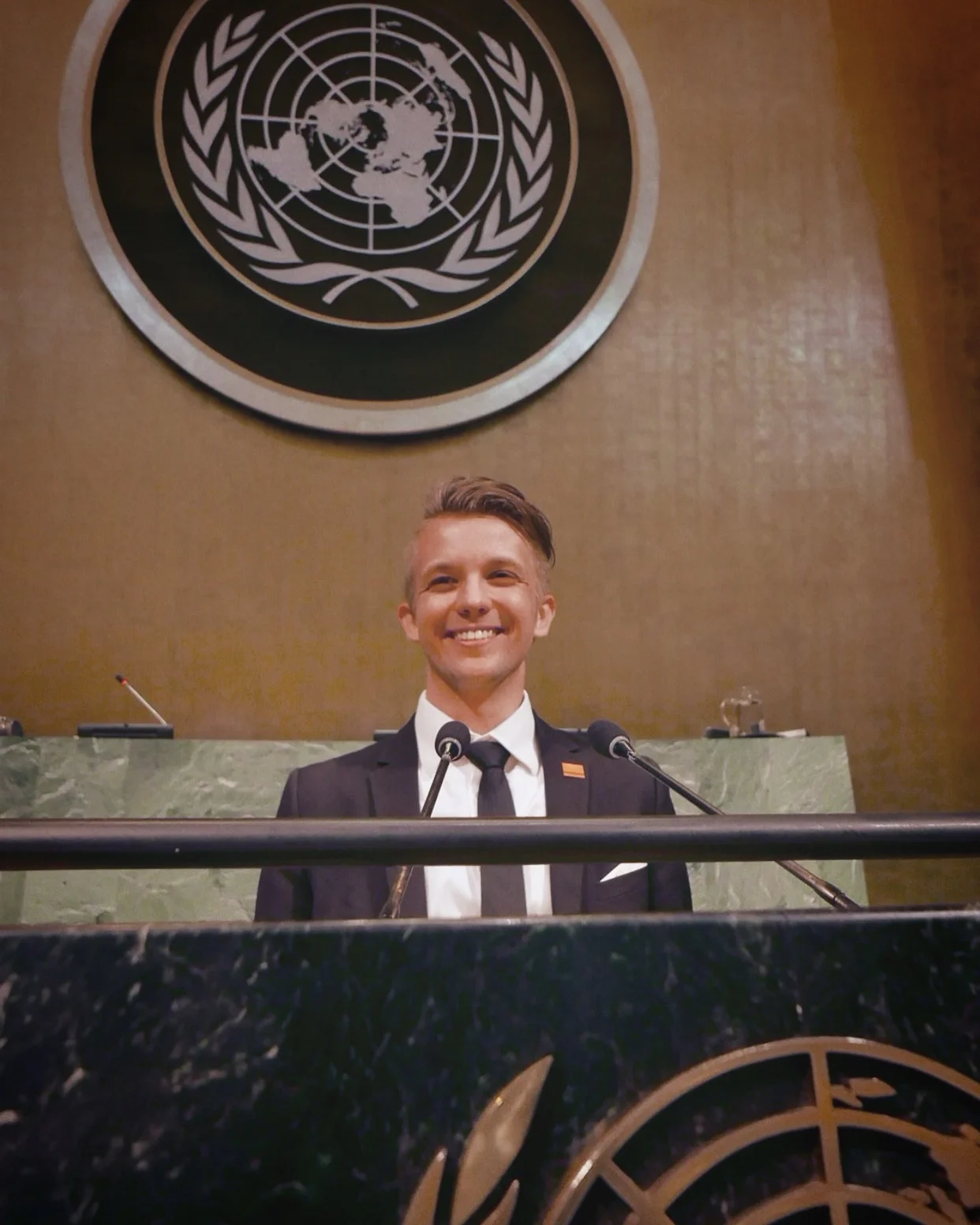 Advocating an orchestra of refugees, Crystal Lake native invited to United Nations summit