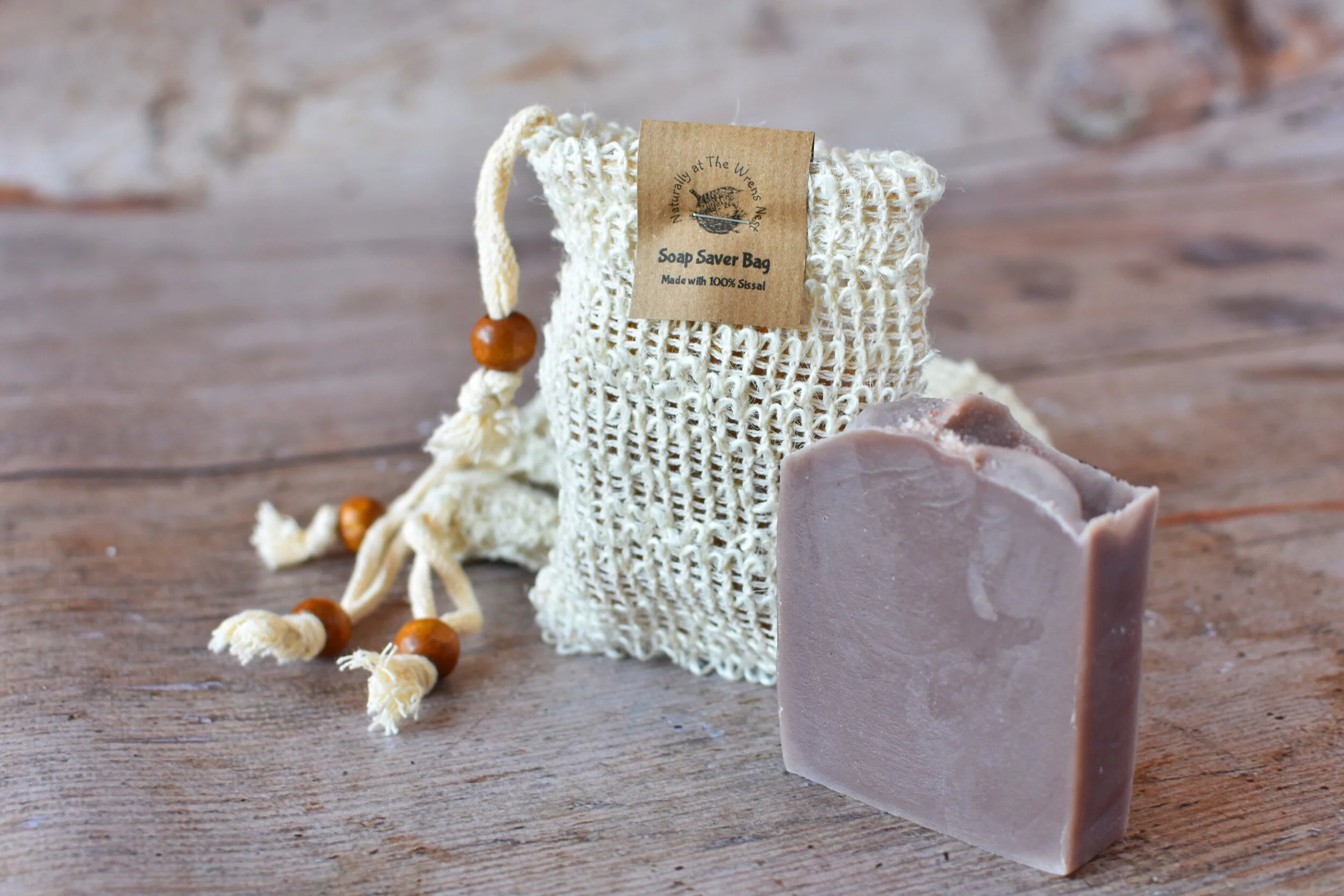 soap saver bag and soap