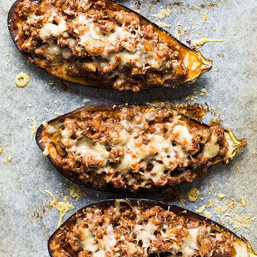 Stuffed Aubergines