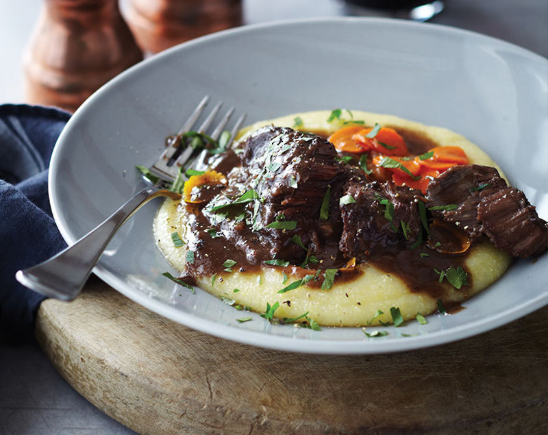 SLOW COOKED BEEF CHEEKS