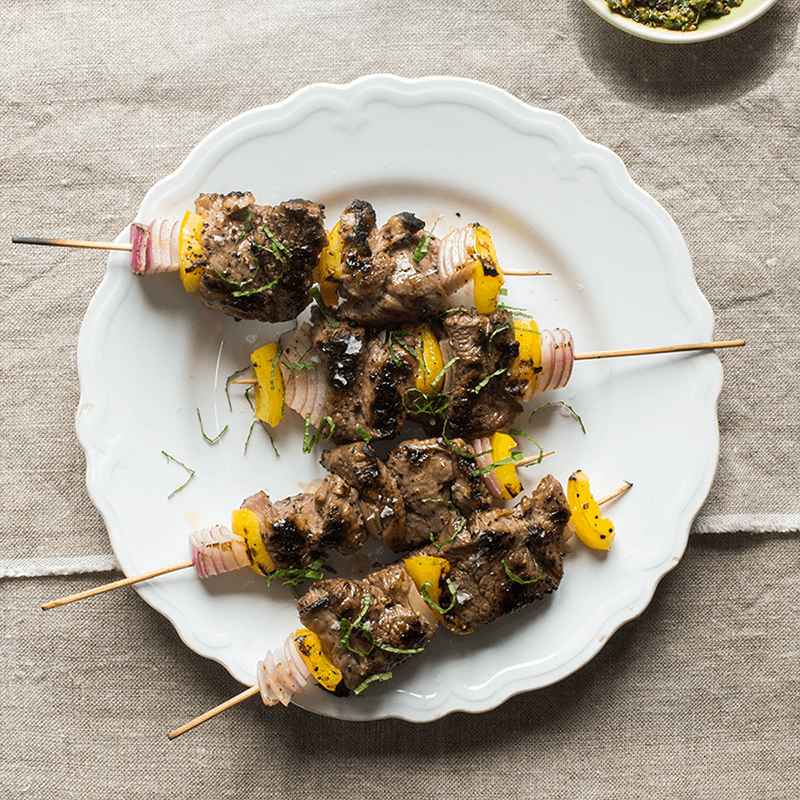 Lamb kebabs