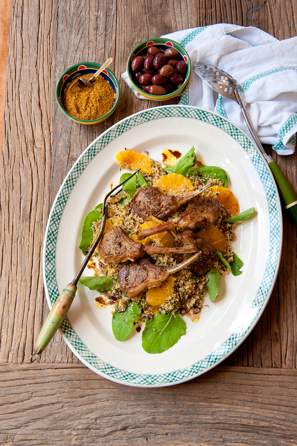 Moroccan lamb cutlets on olive couscous salad 1 small.png