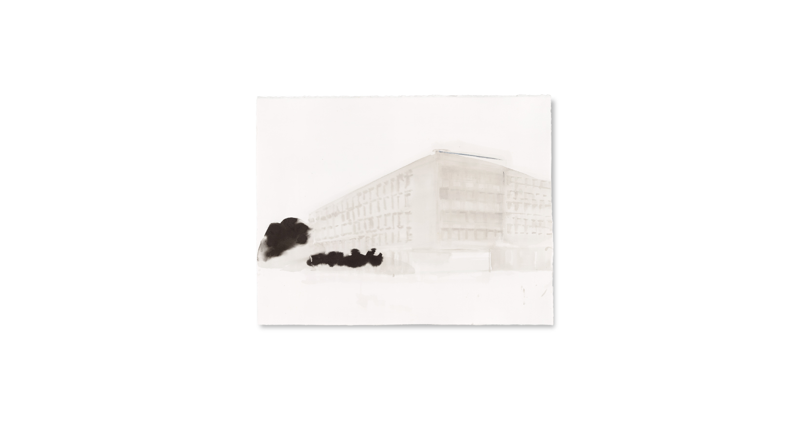 Ministry of Education : 2015, Ink on Paper, 20” x 26”