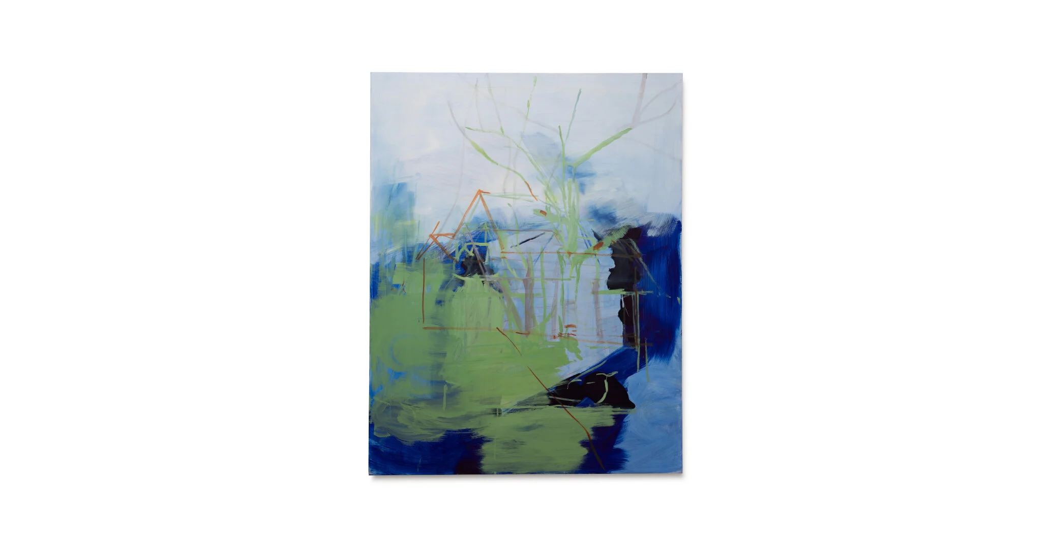  2021, Acrylic on Linen, 72 x 56” 