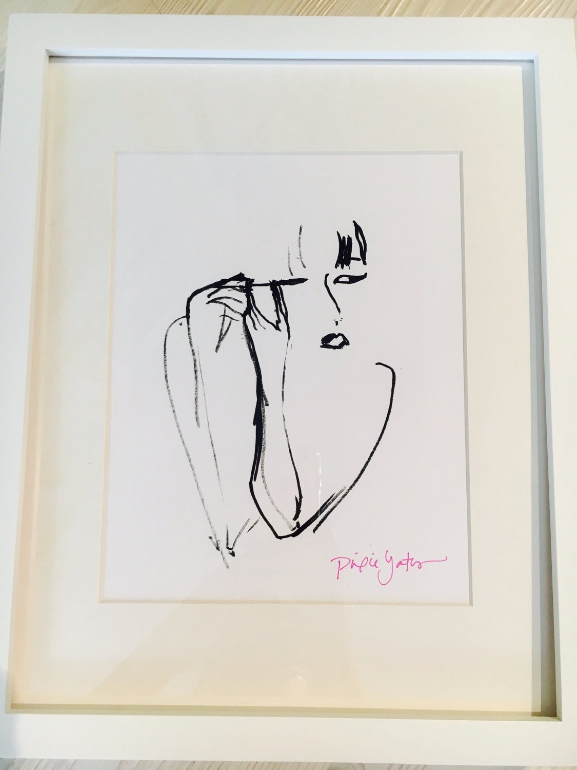 Getting Ready Fashion Print