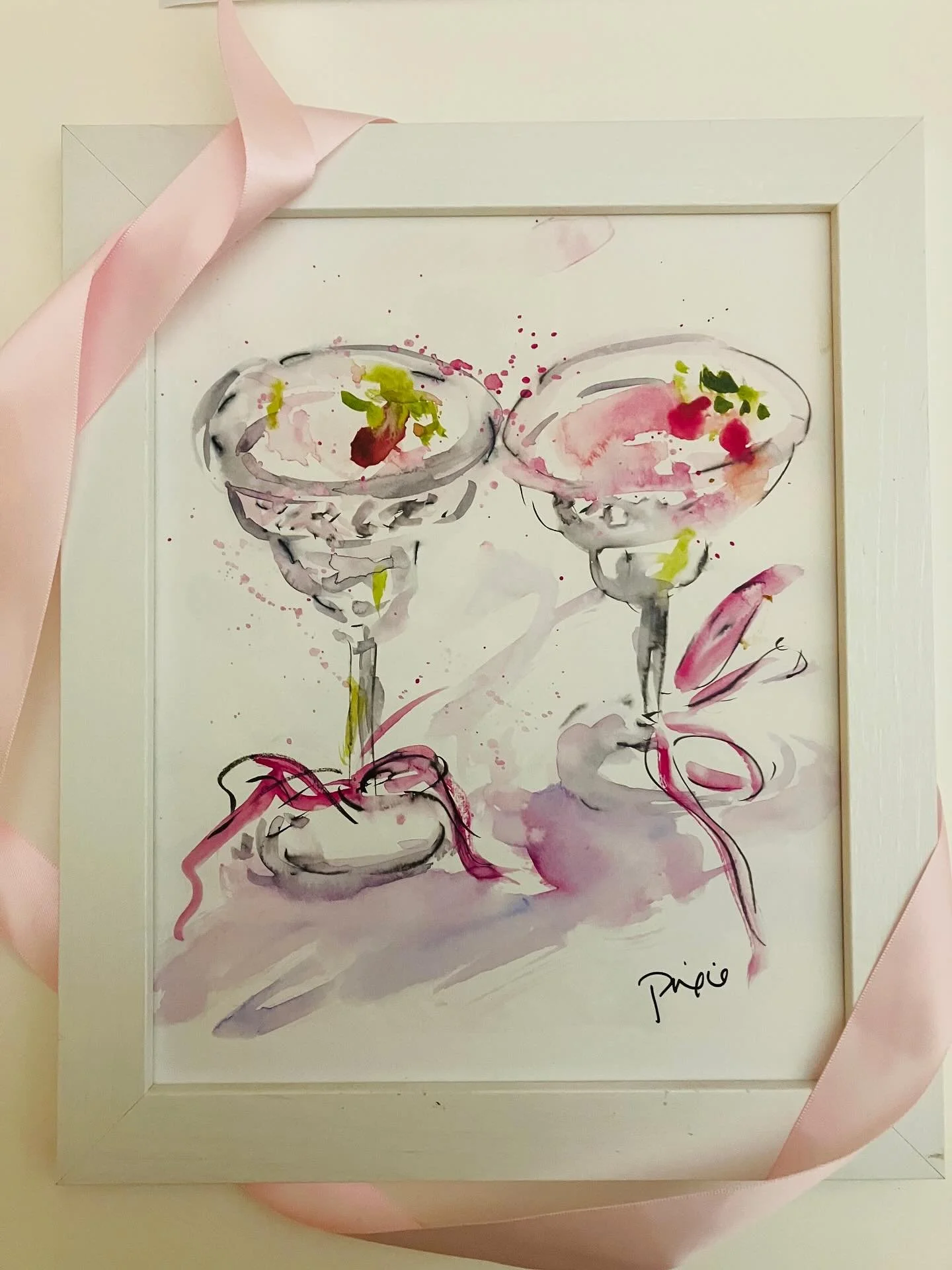 Cheers to the weekend!! Swipe to see matching notecards. Print and notecards are listed on my website. 

#champagneglasses #paris #frenchchateaustyle