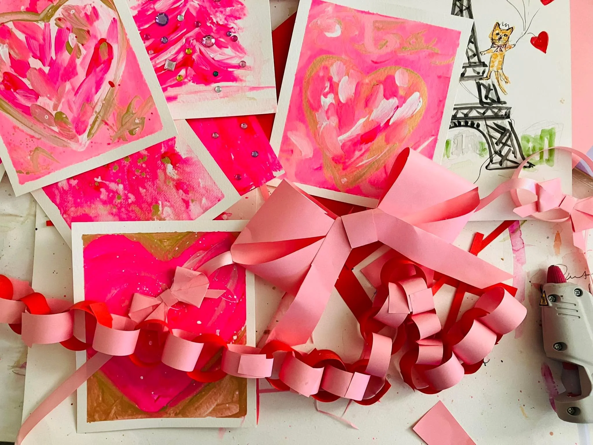 New art going into the Gale park Free little art gallery tomorrow just in time for the storm and Valentine&rsquo;s Day.