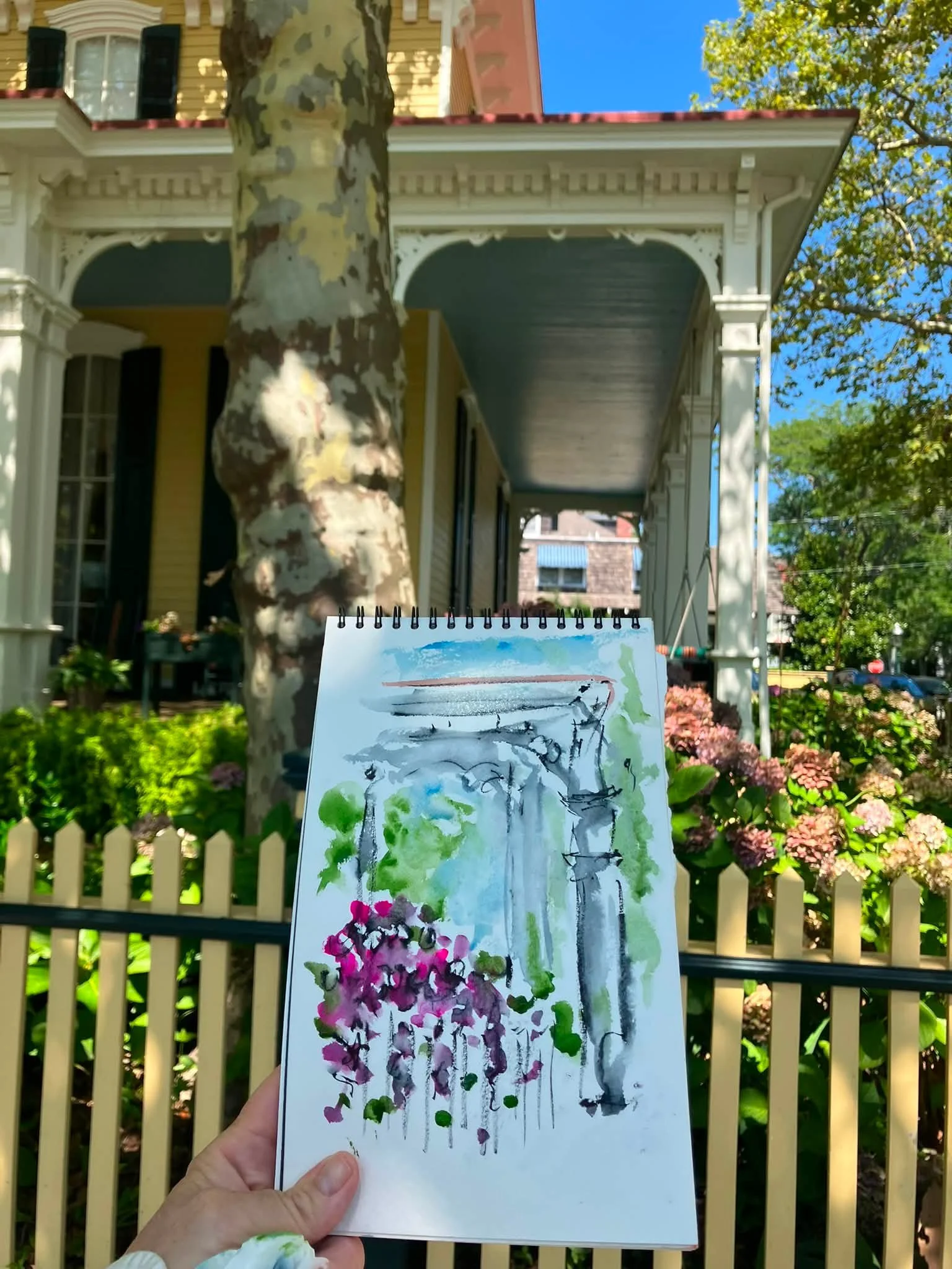Quick sketches The Mainstay Inn Cape May