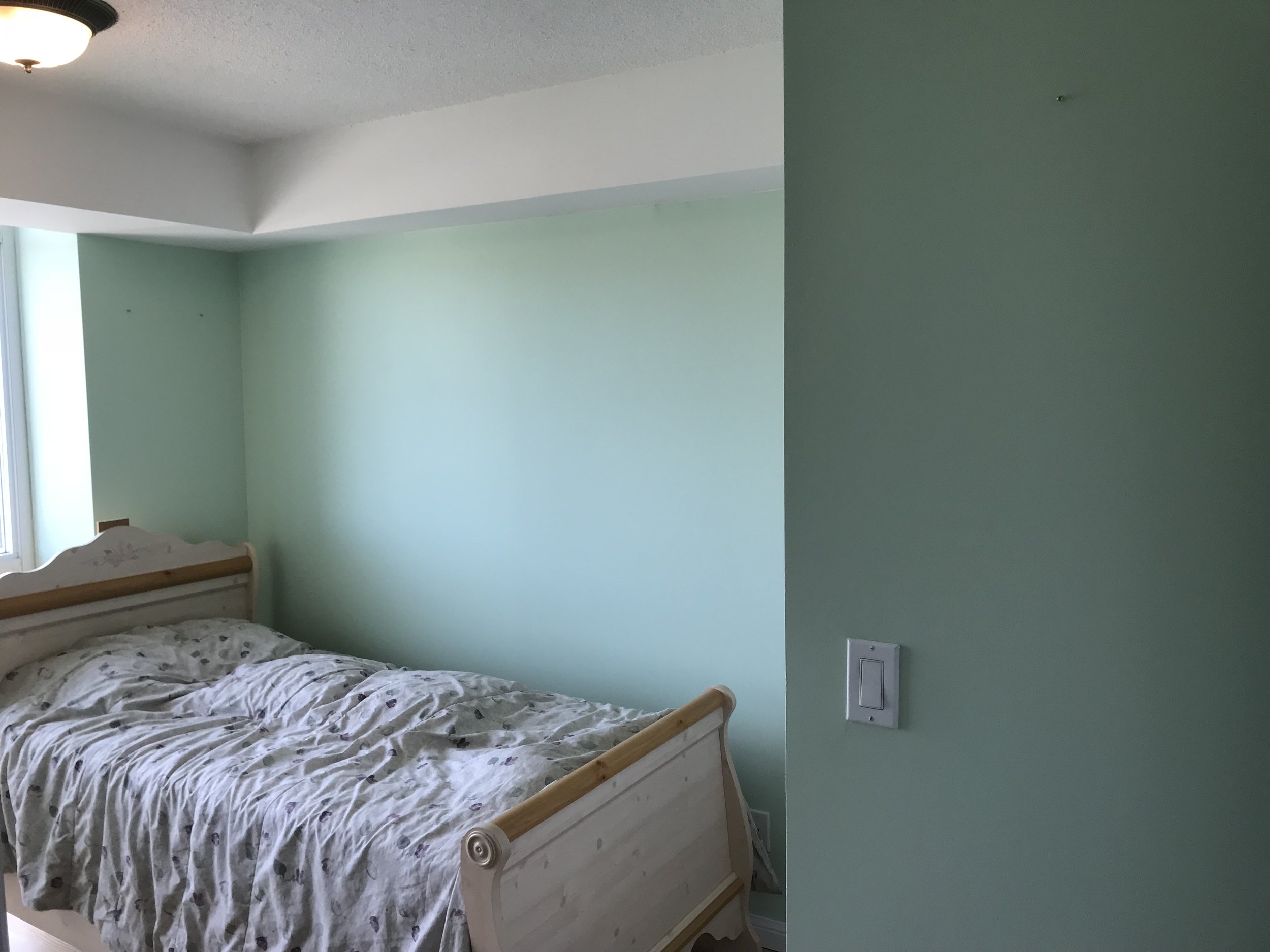 Freshly painted