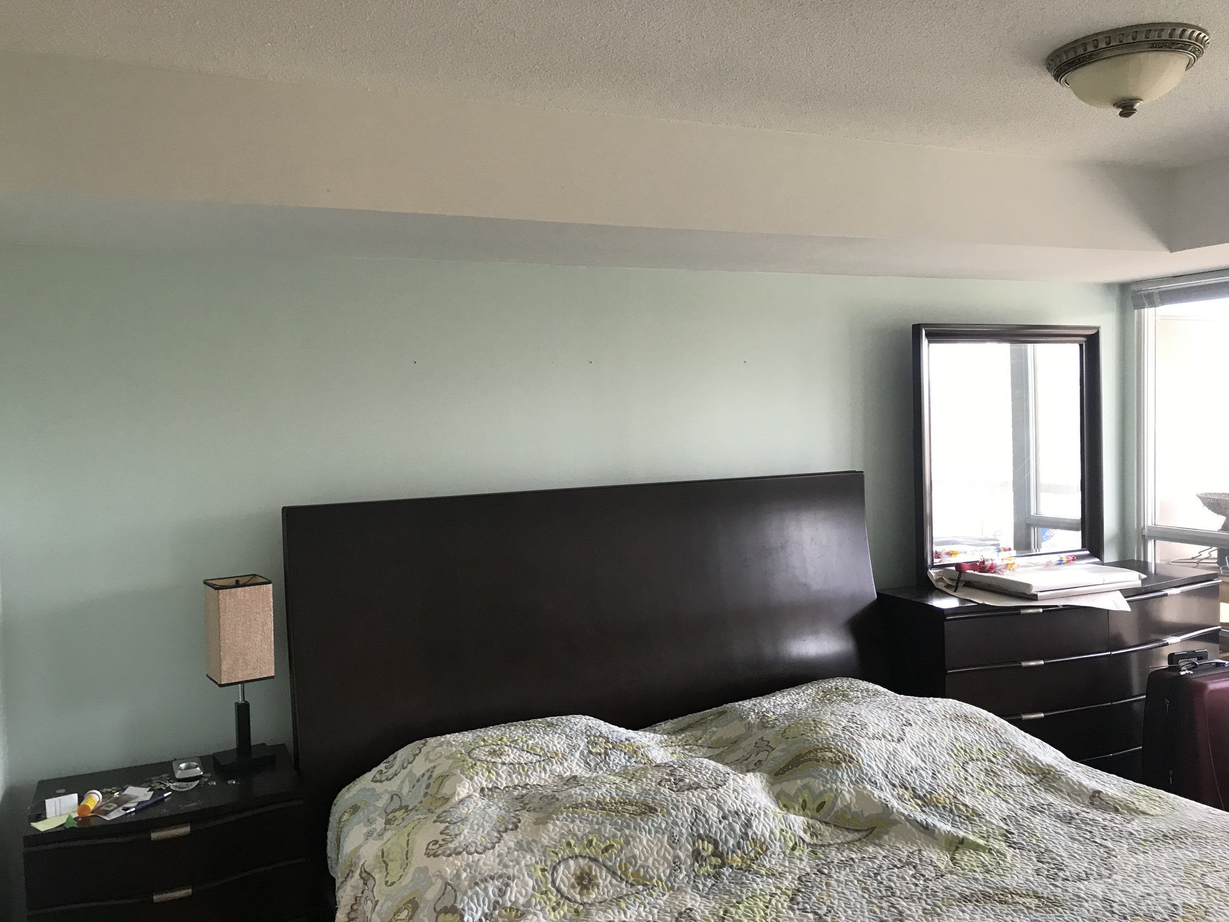 Freshly painted