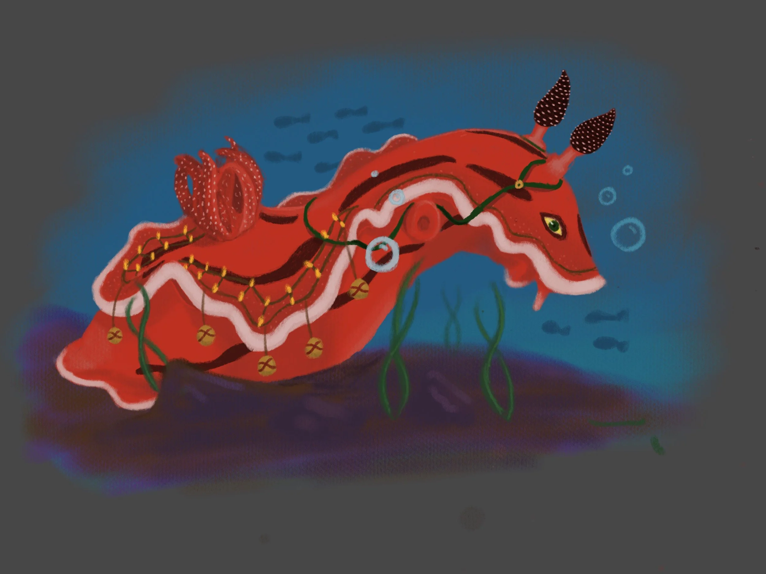 Rudolph as an undersea creature