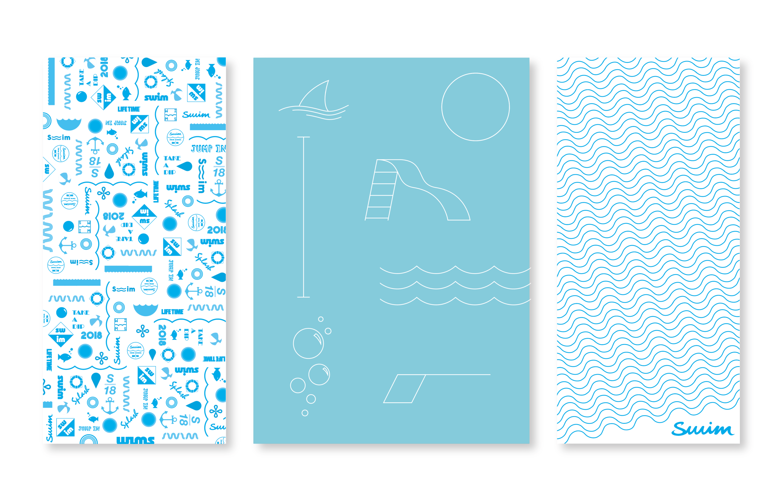 DESIGN / LOGOS  /  PATTERN DESIGN  /  CONCEPT FOR LIFE TIME SWIM