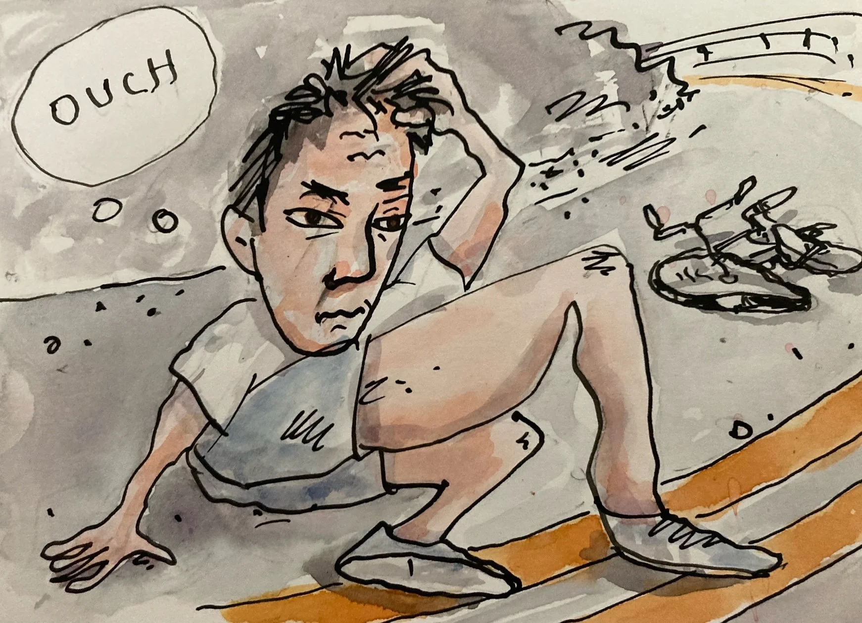 Hello friends! - about my bike wreck...
