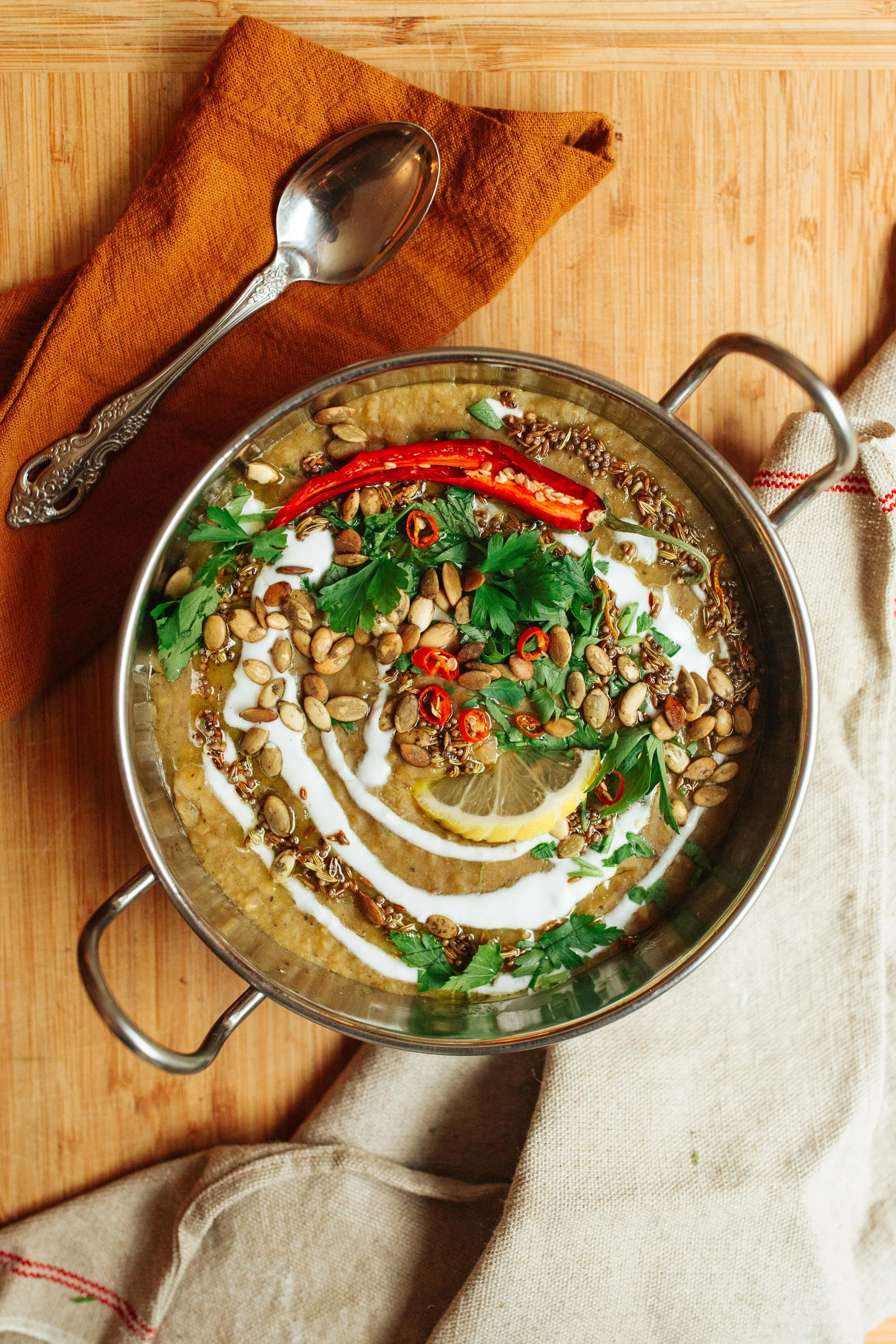 Easy Vegan Red Lentil Dahl