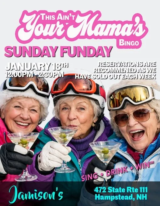 Jamison's Music Bingo by This Ain’t Your Mama’s Bingo (SOLD OUT)